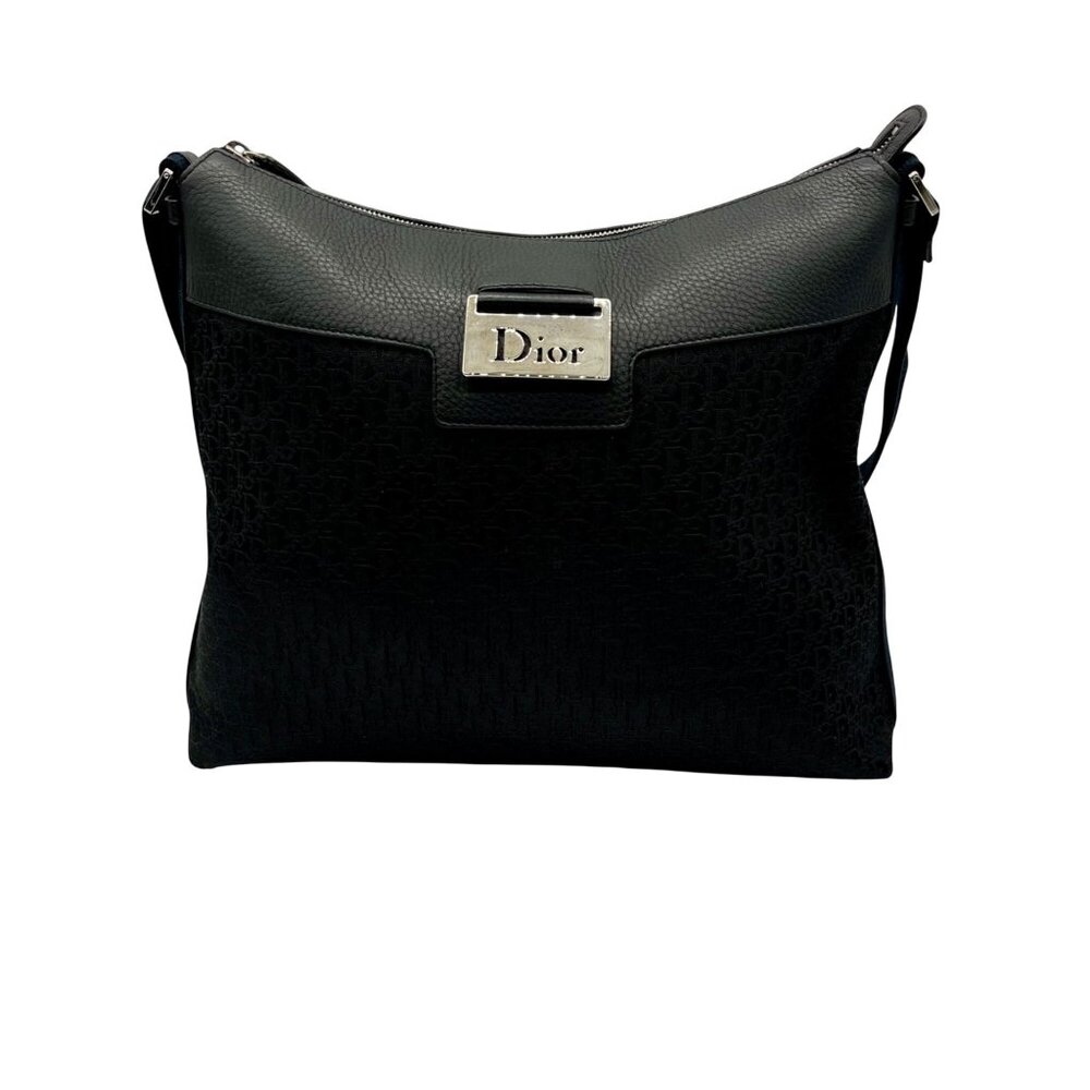 Dior Black Nylon Oblique Street Chic Messenger Bag - Picture 1 of 10